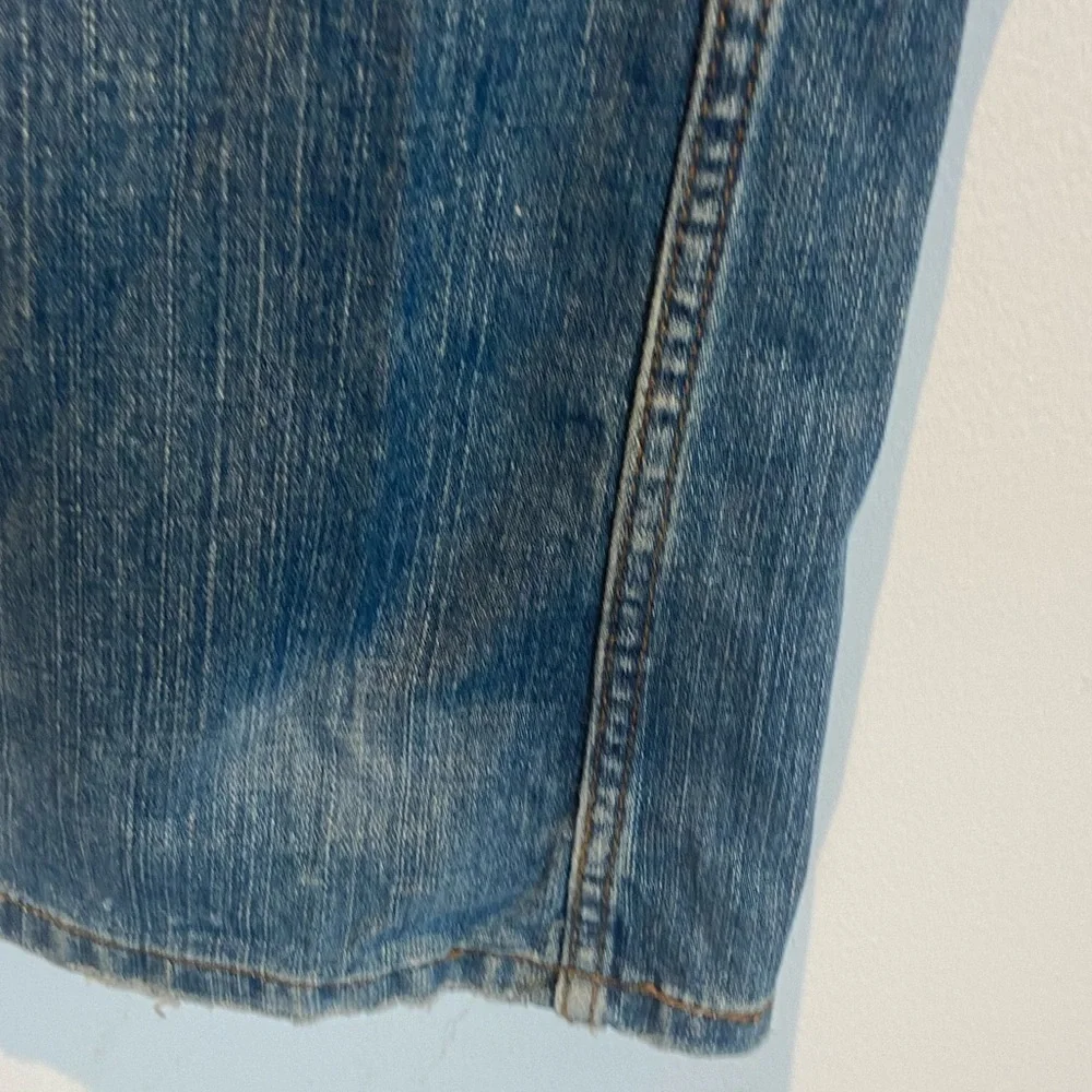 Levi's Men's 527 Low Bootcut Fit Jeans Size 36X34 Mid Wash‎ Cotton Color Blue